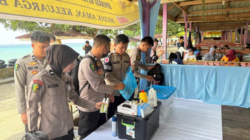 Antisipasi Bahaya Ubur-ubur dan Bulu Babi di Lokasi Wisata, Kapolda Sulbar Arahkan Tim Dokpol