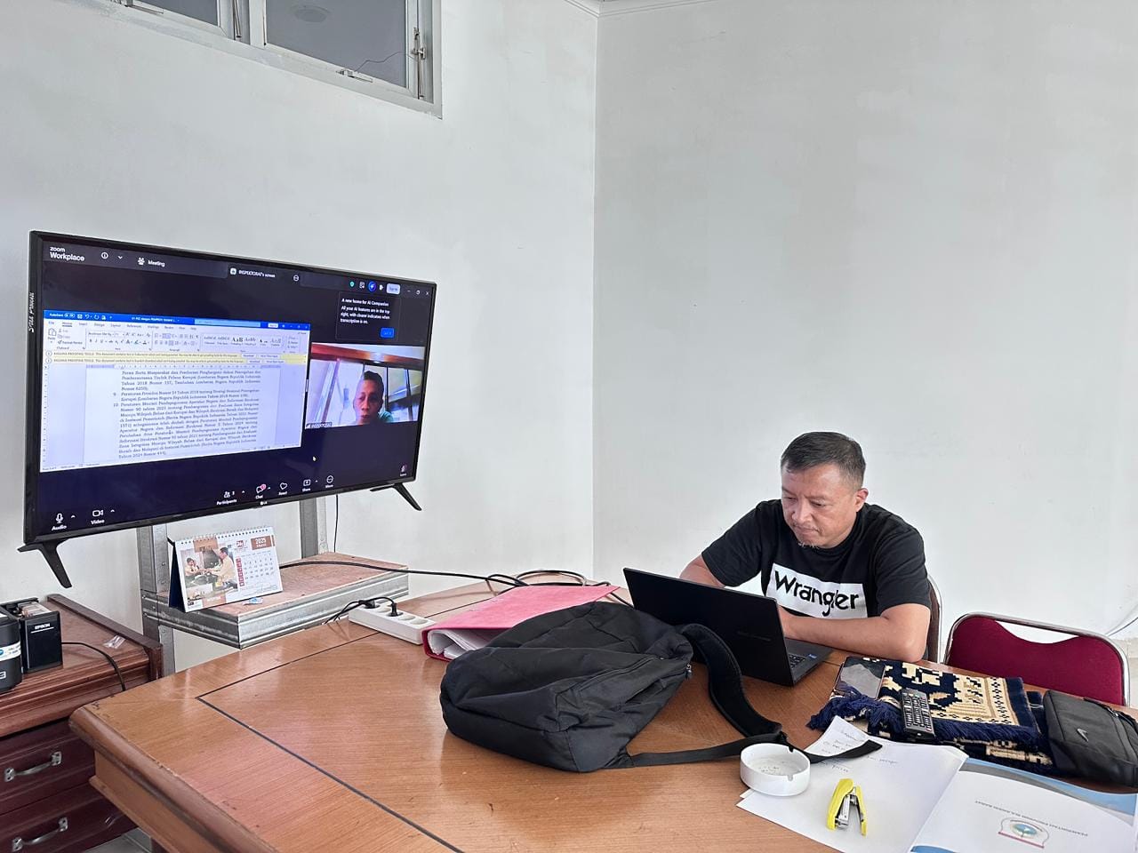 Biro Pemkesra Setda Sulbar Matangkan Draft Nota Kesepakatan Bersama KPK RI