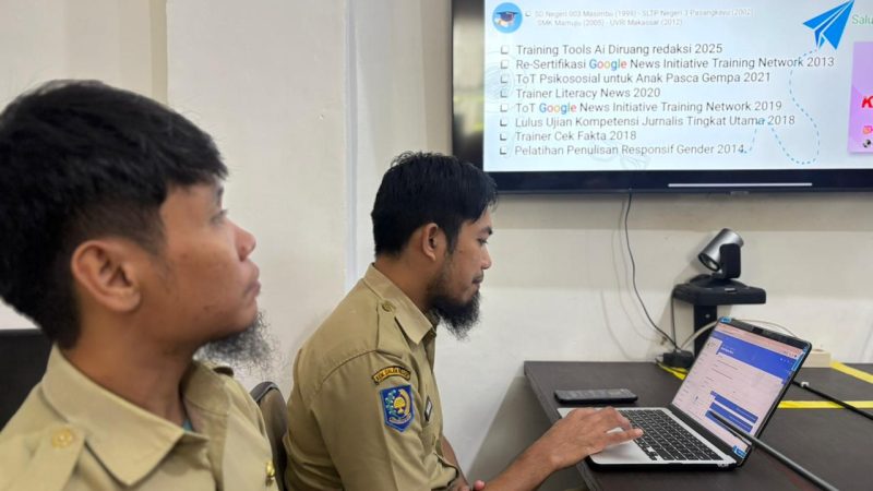DKPPKB Sulbar Perkuat Peran Kehumasan, Admin Medsos Ikuti Coaching Clinic di DiskominfoSS
