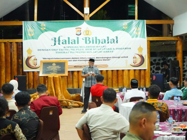 Kapolda Sulbar Gelar Halal Bihalal Bersama Elemen Masyarakat