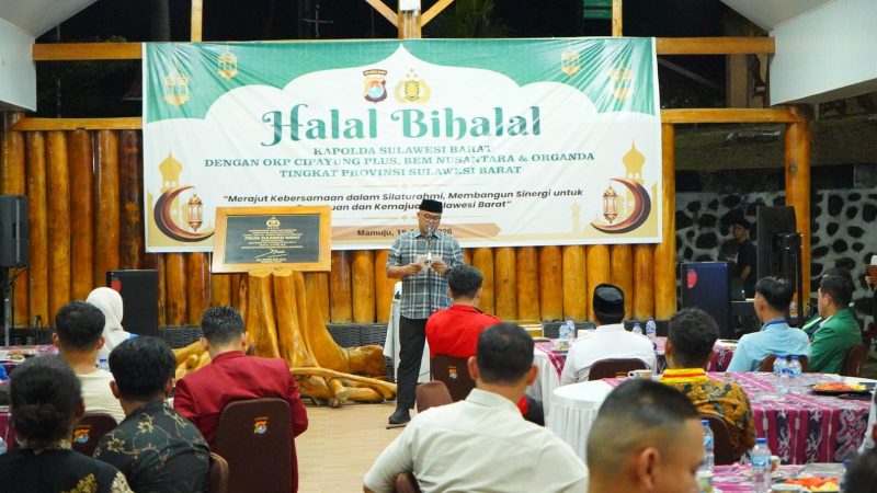 Kapolda Sulbar Gelar Halal Bihalal Bersama Elemen Masyarakat