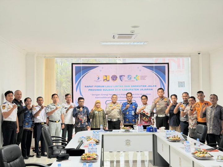 Dirlantas Pimpin Rapat LLAJ, Bahas 7 Program Strategis Tata Lalin