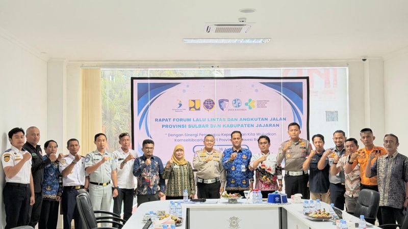 Dirlantas Pimpin Rapat LLAJ, Bahas 7 Program Strategis Tata Lalin