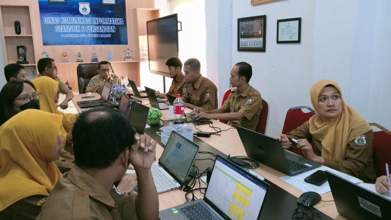 Kominfo Sulbar Genjot Pemenuhan Data Sektoral, Perkuat Implementasi Satu Data Indonesia