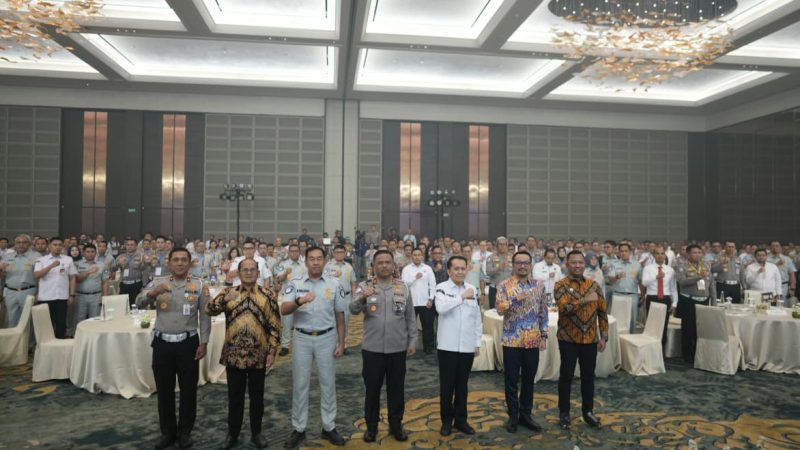 Hadiri Rakor Samsat Nasional, Dirlantas Polda Sulbar Komitmen Perkuat Sinergi dan Transformasi Digital