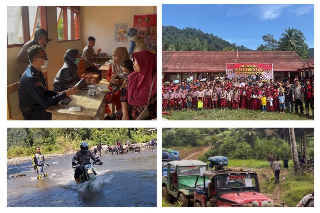 Bakti Kesehatan Polda Sulbar Dukung Transformasi Kesehatan Menuju Indonesia Emas