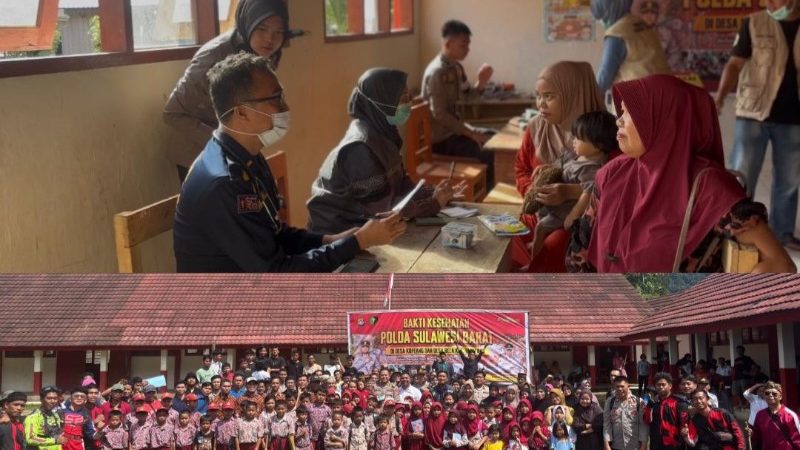 Integrasi Layanan Dokkes Polri di Mamuju, Bantu Warga Melahirkan di Tengah Jalan