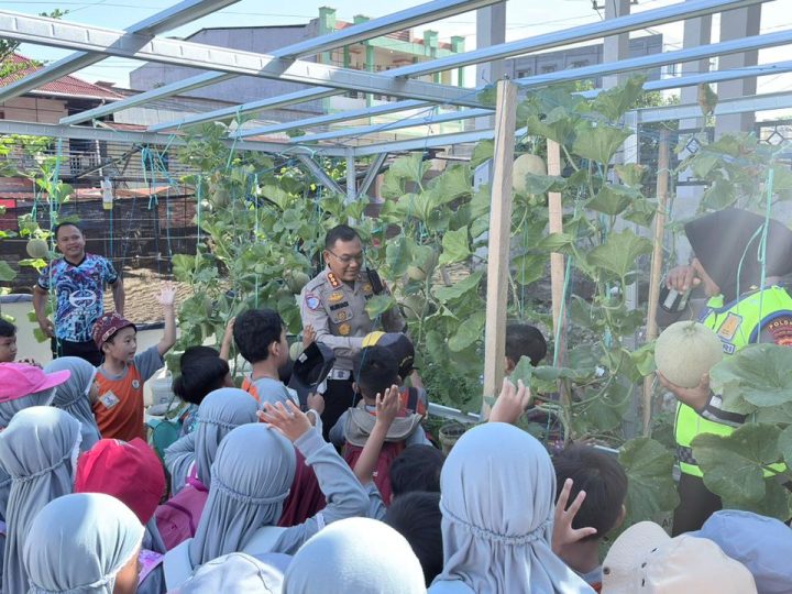 Ditlantas Polda Sulbar Tanamkan Budaya Tertib Lalu Lintas Sejak Dini