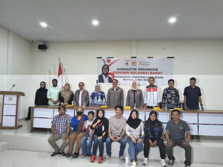 Muslub Cabor Gimnastik 2026 Tetapkan Ketua Baru, Dispoparekraf Sulbar Siap Bersinergi