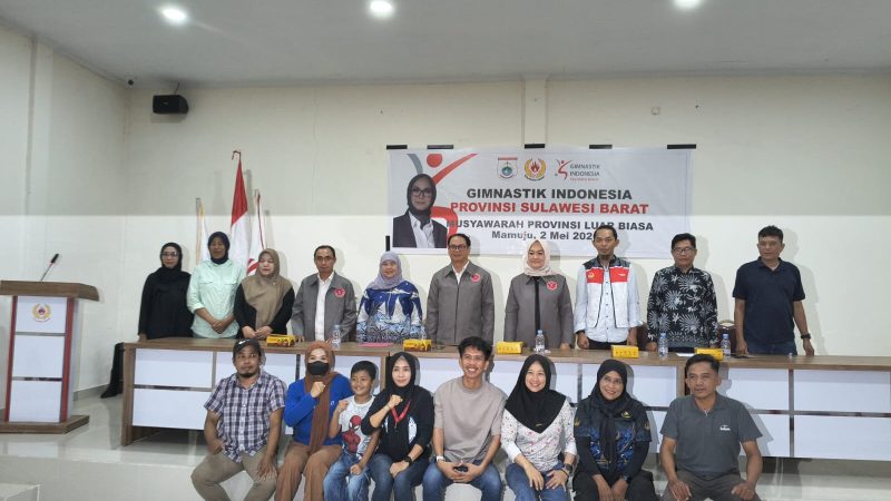 Muslub Cabor Gimnastik 2026 Tetapkan Ketua Baru, Dispoparekraf Sulbar Siap Bersinergi