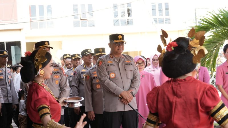 Kapolda Sulbar Kunjungan Kerja Ke Polresta Mamuju