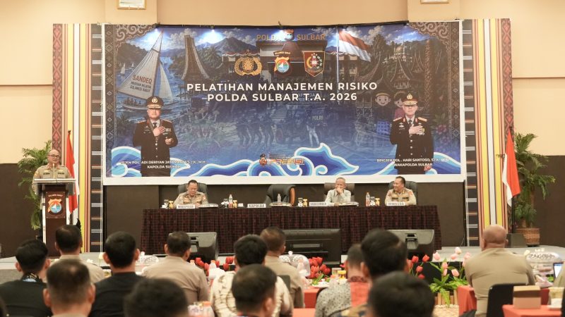 Bekali Personel Antisipasi Potensi Masalah, Polda Sulbar Gelar Pelatihan Manajemen Risiko