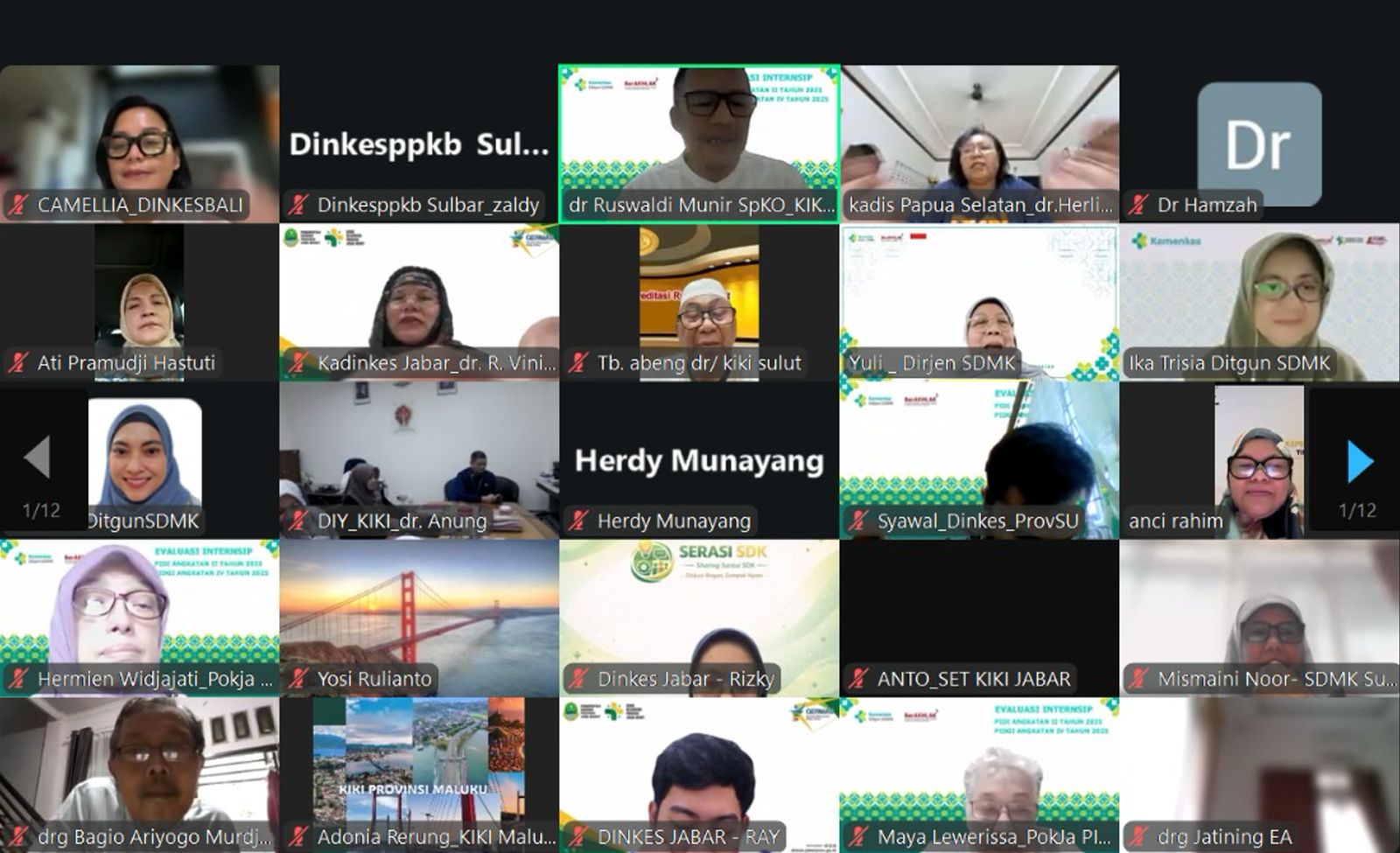 Kepala DKPPKB Sulbar Ikuti Rakornas Bahas Perbaikan Program Internsip Dokter dan Dokter Gigi
