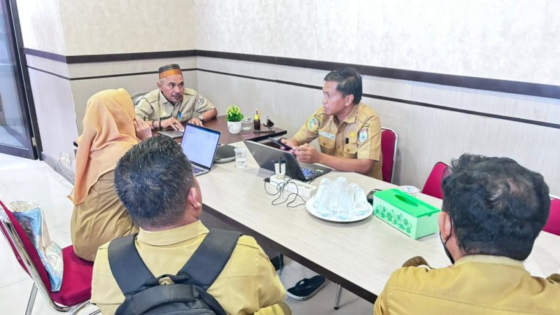 BPKAD Sulbar Gelar Rapat Koordinasi Pengelolaan dan Penyaluran BKK Bersama Dinas PUPR