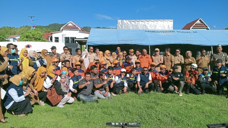 Simulasi Penaggulangan Gempa dan Kebakaran Perkuat Kesiapsiagaan Sulbar