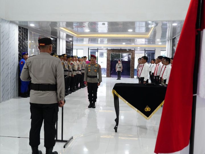 Kapolda Sulbar Pimpin Upacara Penyerahan Jabatan Dirnarkoba