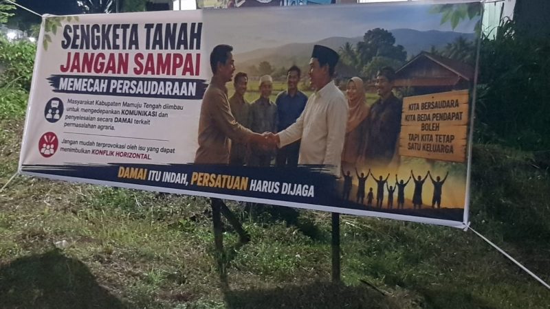 Pemerintah Mamuju Tengah Imbau Masyarakat: Utamakan Komunikasi dan Penyelesaian Damai Sengketa Agraria