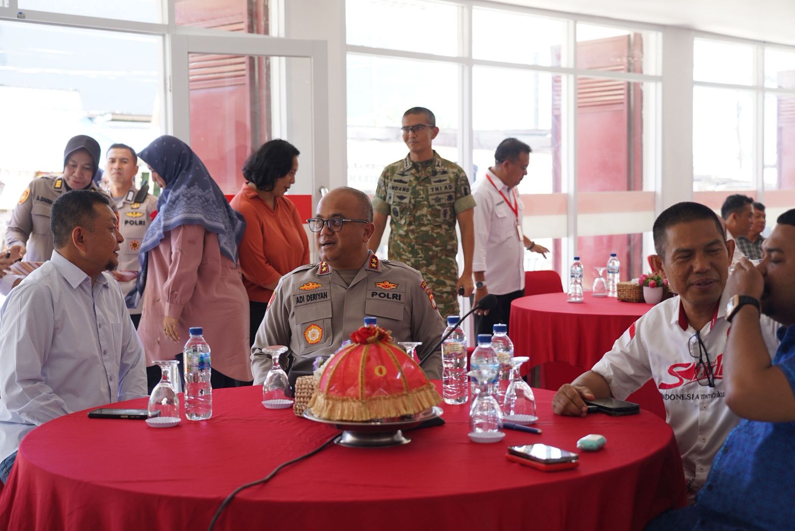 Kapolda Sulbar Hadiri Peresmian 1.061 Koperasi Desa Kelurahan Merah Putih