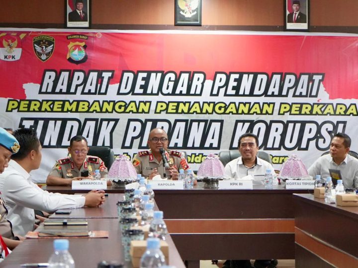 Kupas Tuntas Penanganan Perkara Korupsi, Kapolda Sulbar Pimpin RDP
