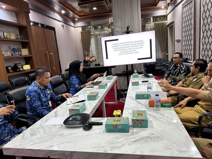 Karo Pemkesra Dampingi Sekprov Hadiri Rakor Kerjasama dengan Pemprov Sulsel
