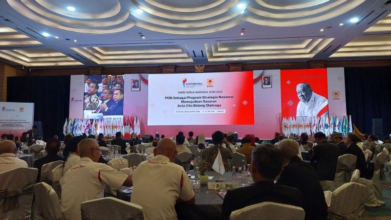 Tegaskan Sinergitas Demi Prestasi Olahraga Nasional, KONI Sulbar Ikuti Rakernas KONI Pusat