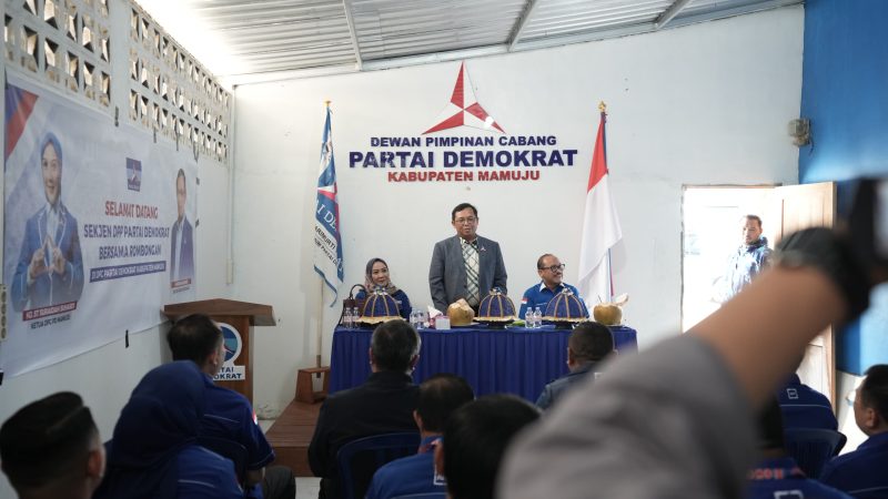 Sekjen DPP Demokrat Motivasi Kader di Mamuju Jelang Musda V Sulbar