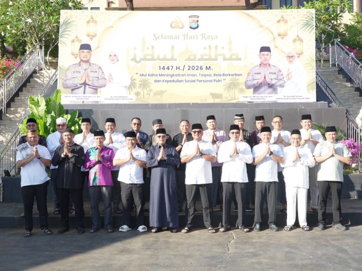 Idul Adha 1447 H di Polda Sulbar, Momentum Pererat Silaturahmi dan Pengabdian