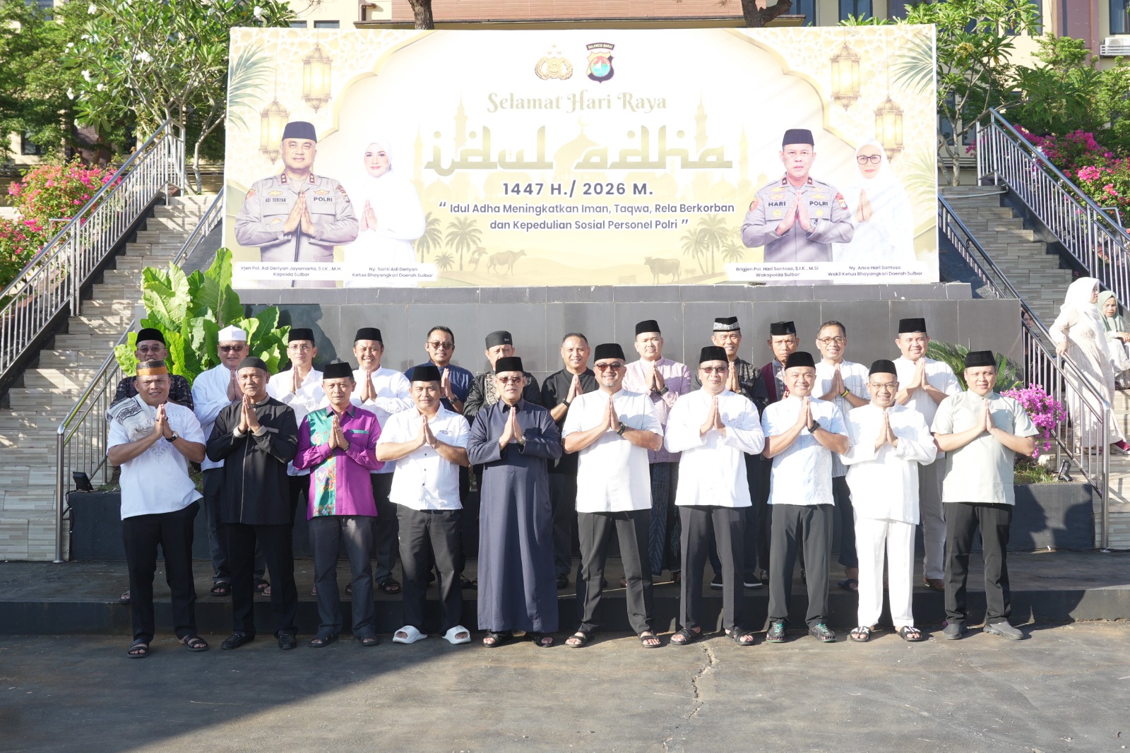 Idul Adha 1447 H di Polda Sulbar, Momentum Pererat Silaturahmi dan Pengabdian