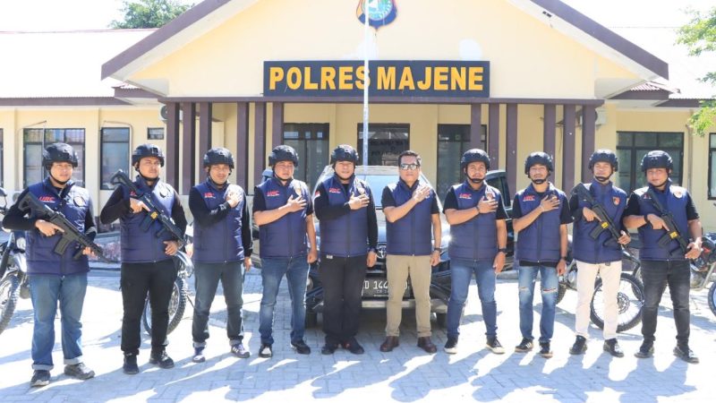 Siap Berantas Begal dan Premanisme, Polres Majene Launching Tim URC