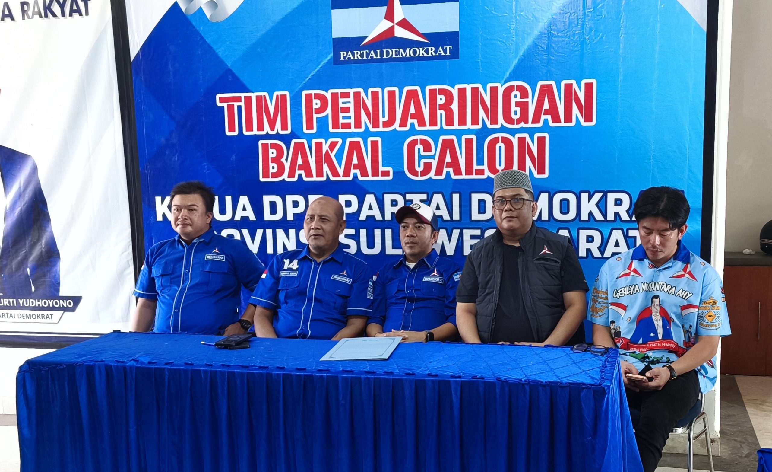 Demokrat Sulbar Buka Penjaringan Calon Ketua DPD Jelas Musda V