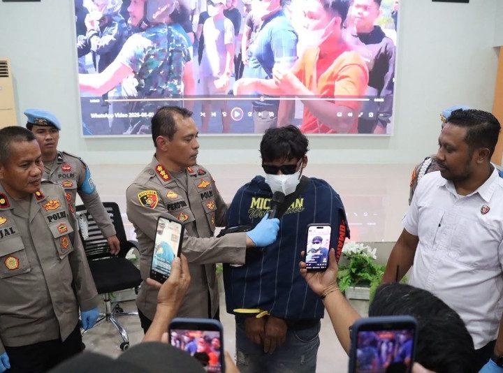 Pelaku Pemukulan Polisi Saat Pengamanan Unjuk Rasa BWS Ditangkap