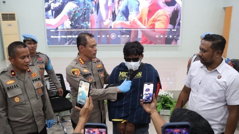 Pelaku Pemukulan Polisi Saat Pengamanan Unjuk Rasa BWS Ditangkap