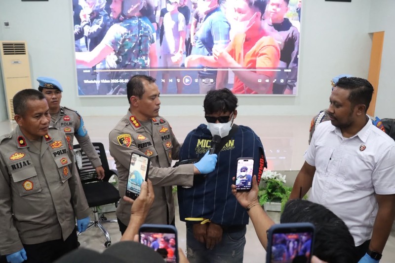 Pelaku Pemukulan Polisi Saat Pengamanan Unjuk Rasa BWS Ditangkap