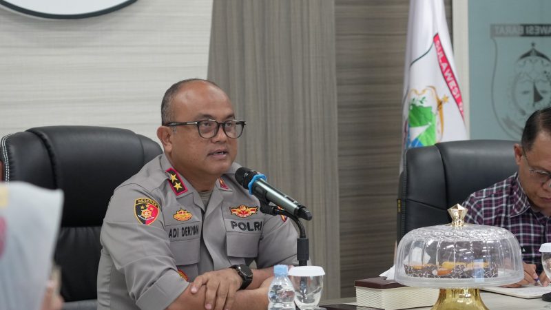 Dukung Pokja BSAN, Kapolda Sulbar Tawarkan Perwira Terbaik untuk Pendampingan
