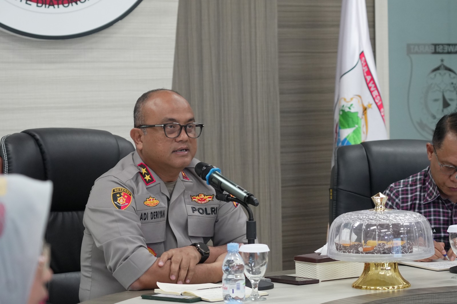 Dukung Pokja BSAN, Kapolda Sulbar Tawarkan Perwira Terbaik untuk Pendampingan