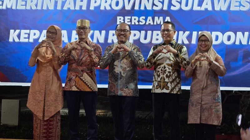 Gubernur Sulbar Sambut Kepala BKN RI, Suasana Akrab Warnai Silaturahmi