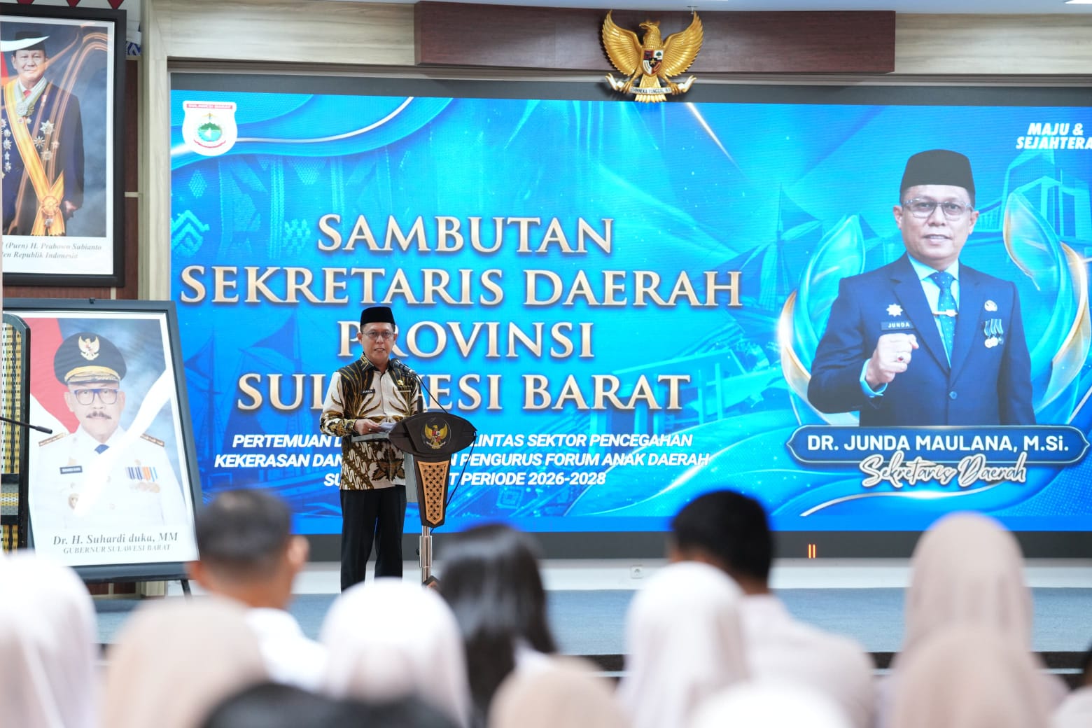 Kolaborasi Lintas Sektor dan Forum Anak Jadi Kunci Perlindungan Anak di Sulbar