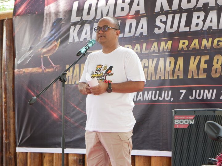 Peserta dari Berbagai Daerah Ramaikan Lomba Kicau Mania Polda Sulbar