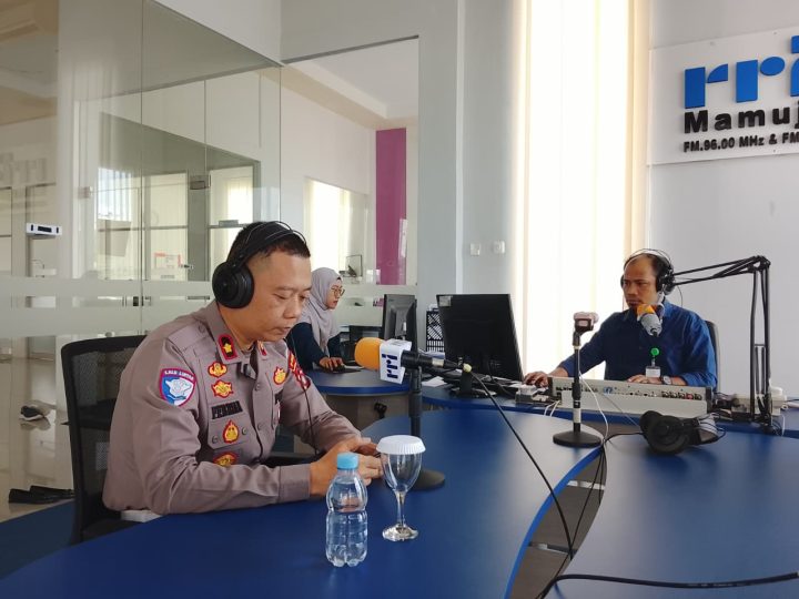 Lewat Dialog Interaktif RRI, Ditlantas Polda Sulbar Bahas Strategi Tekan Angka Kecelakaan