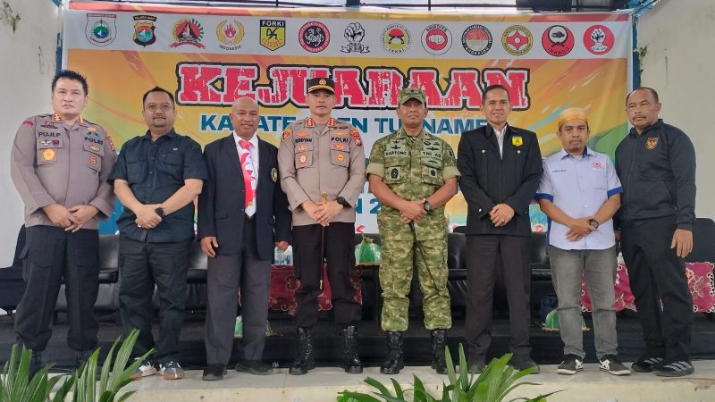 Buka Kejuaraan Karate, KONI Sulbar Targetkan Lahir Atlet Berprestasi Nasional