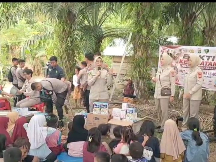 Peringati Hari Bhayangkara ke-80, Polda Sulbar Hadirkan Layanan Kesehatan Gratis bagi Anak