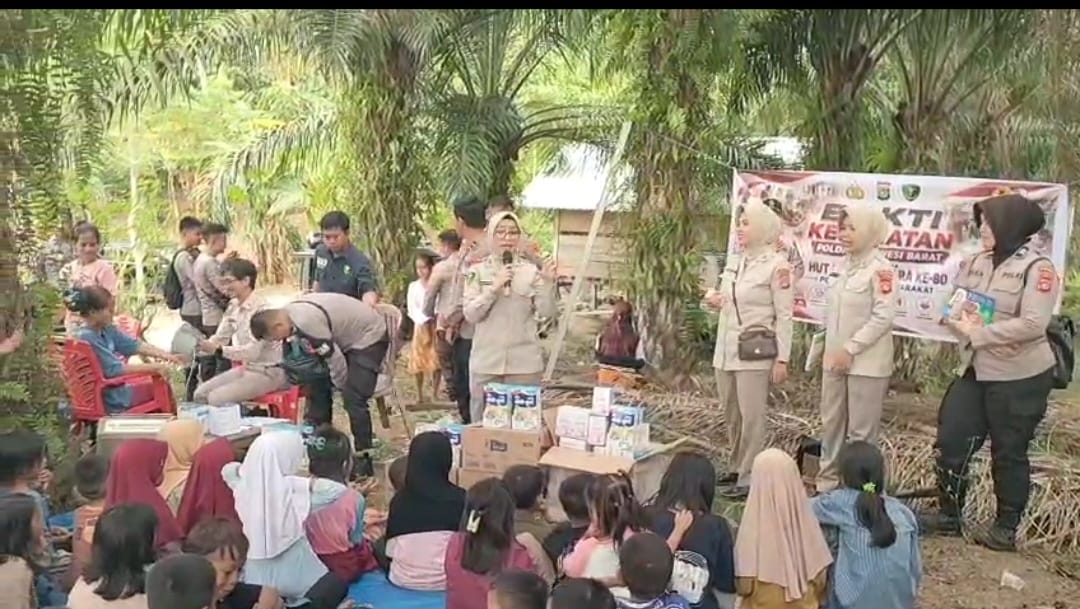 Peringati Hari Bhayangkara ke-80, Polda Sulbar Hadirkan Layanan Kesehatan Gratis bagi Anak