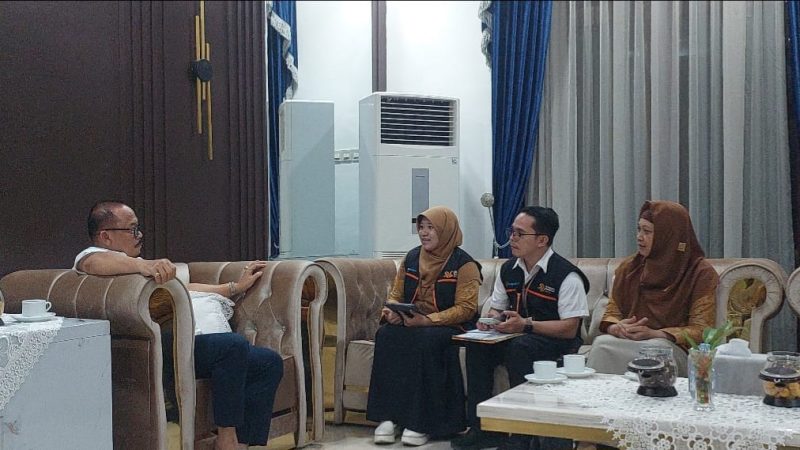 Gubernur Sulbar Jadi Responden Hari Pertama Pendataan Door-to-Door BPS