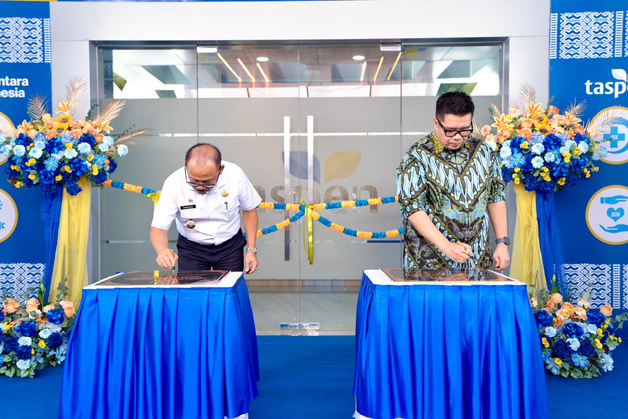 Suhardi Duka Apresiasi Kantor Baru Taspen Mamuju, Utamakan Pelayanan dan Kelestarian Lingkungan