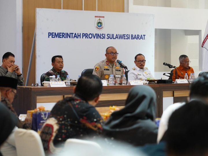 Hadiri Rakerpim Sulbar, Kapolda Siap Amankan Program Strategis Nasional