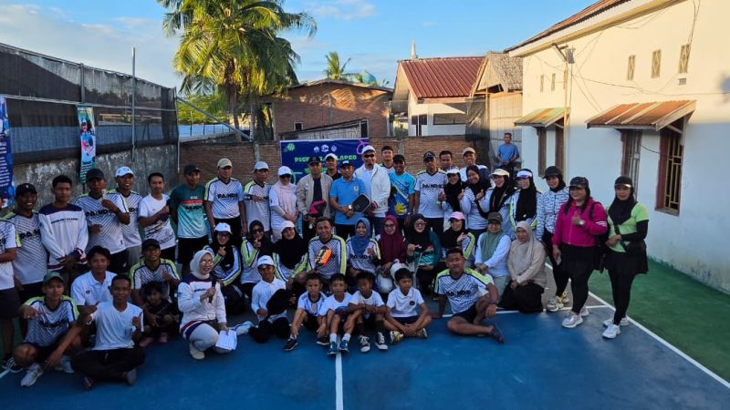 Lapangan Pickleball Lapeo Diresmikan, KONI Sulbar Dorong Pembinaan Atlet