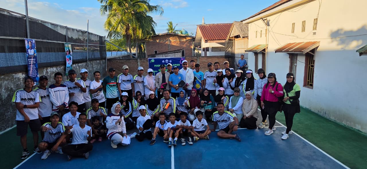 Lapangan Pickleball Lapeo Diresmikan, KONI Sulbar Dorong Pembinaan Atlet