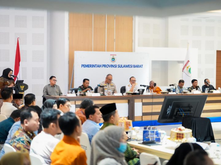 Rakor Pimpinan Sulbar Evaluasi Program Strategis, Pertumbuhan Ekonomi Capai 5,33 Persen