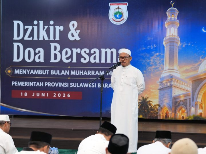 Sambut 1 Muharram 1448 H, Gubernur SDK Ajak Masyarakat Sulbar Perbanyak Dzikir dan Doa
