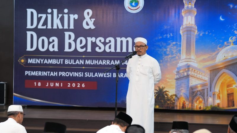Sambut 1 Muharram 1448 H, Gubernur SDK Ajak Masyarakat Sulbar Perbanyak Dzikir dan Doa